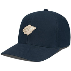 NHL Black Minnesota Wild Levelwear Fusion Lefty Hat