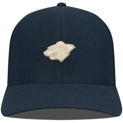NHL Black Minnesota Wild Levelwear Fusion Lefty Hat