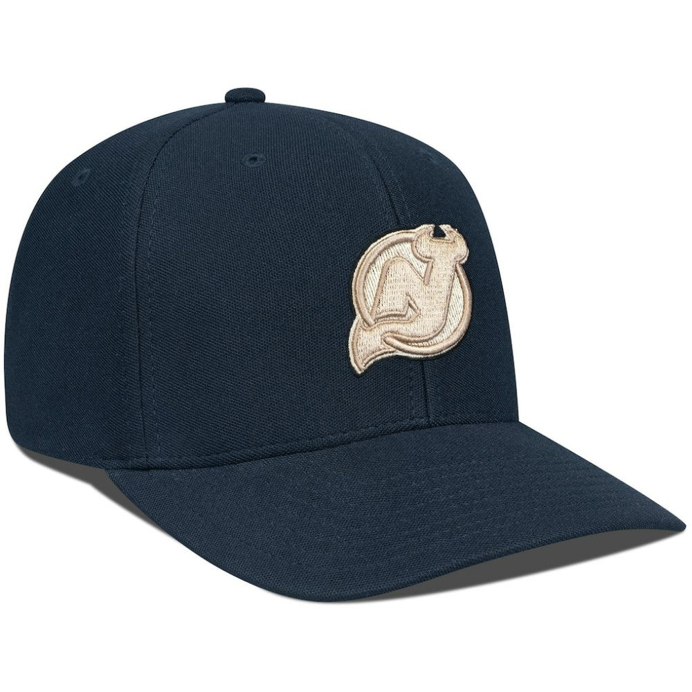 NHL Black New Jersey Devils Levelwear Fusion Lefty Hat