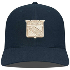 NHL Black New York Rangers Levelwear Fusion Lefty Hat