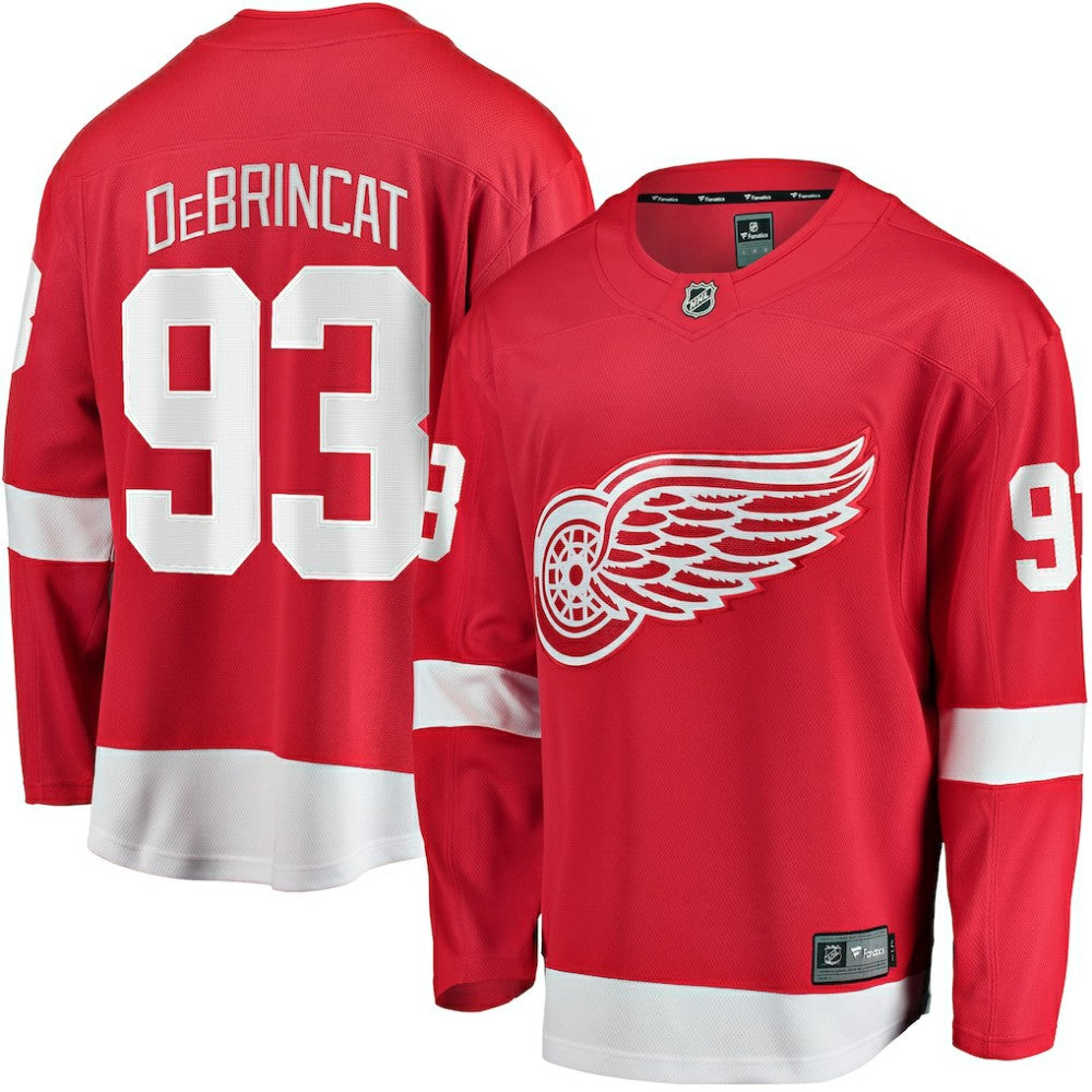NHL Red Alex DeBrincat Detroit Red Wings Fanatics Breakaway Jersey