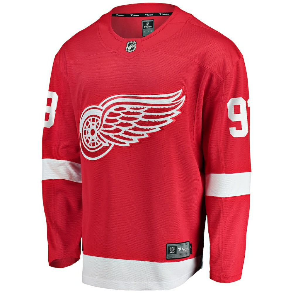 NHL Red Alex DeBrincat Detroit Red Wings Fanatics Breakaway Jersey