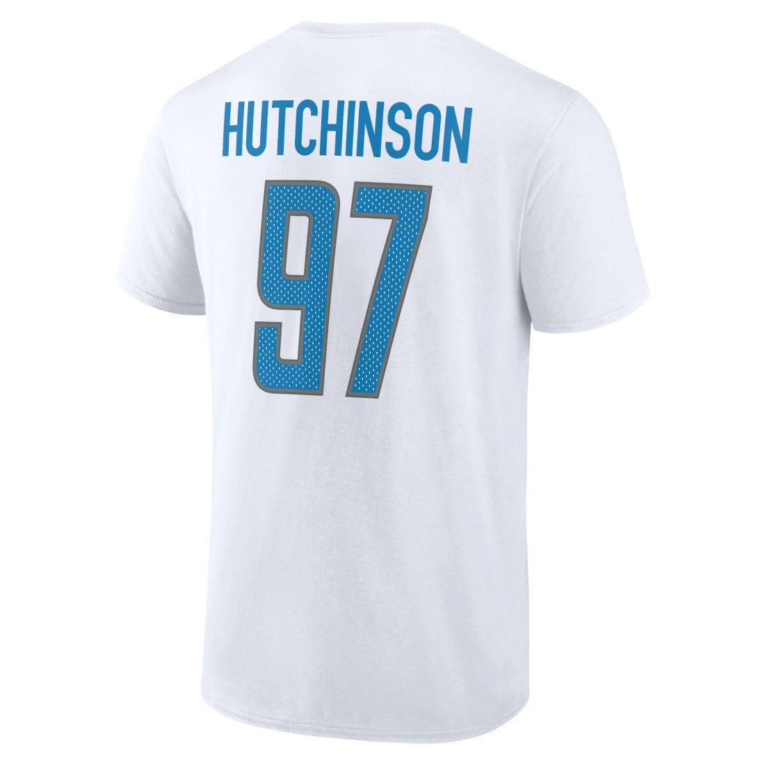 Aidan Hutchinson  Icon Player Name & Number T-Shirt - Detroit Lions