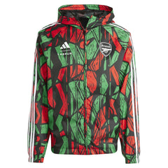 Arsenal x Labrum London 2024/25 Seasonal Full-Zip Hoodie Windbreaker - Adidas Black