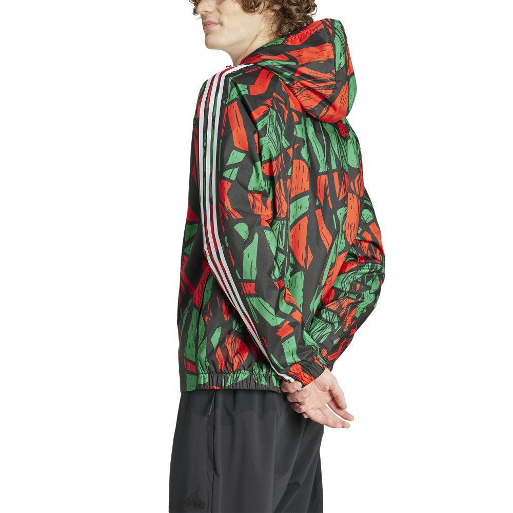 Arsenal x Labrum London 2024/25 Seasonal Full-Zip Hoodie Windbreaker - Adidas Black