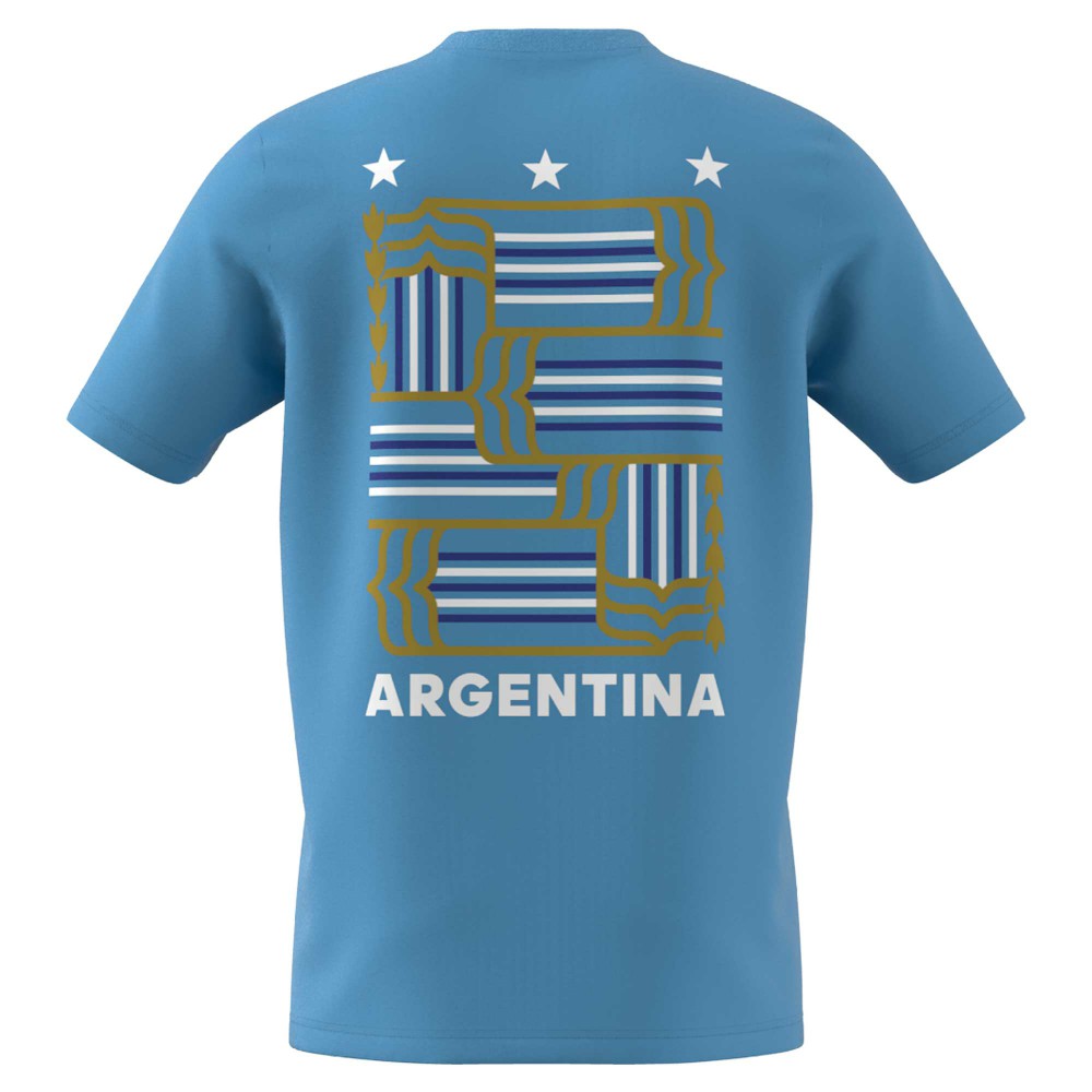 Argentina National Team Fan T-Shirt - Adidas Blue