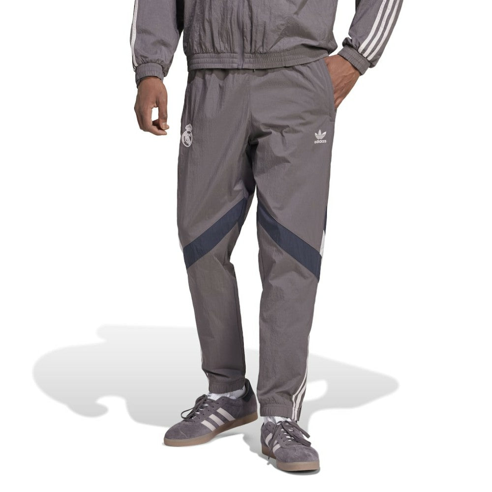Real Madrid Originals Lifestyler Track Pants - Adidas Charcoal