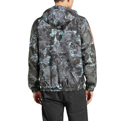 Bayern Munich Raglan Hoodie Windbreaker Full-Zip Jacket - Adidas Camo