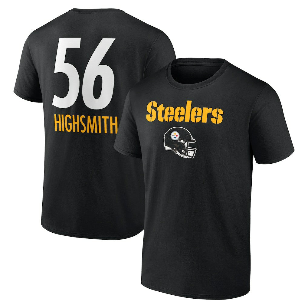 Alex Highsmith  Team Wordmark Player Name & Number T-Shirt - Pittsburgh Steelers
