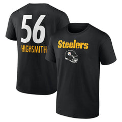 Alex Highsmith  Team Wordmark Player Name & Number T-Shirt - Pittsburgh Steelers