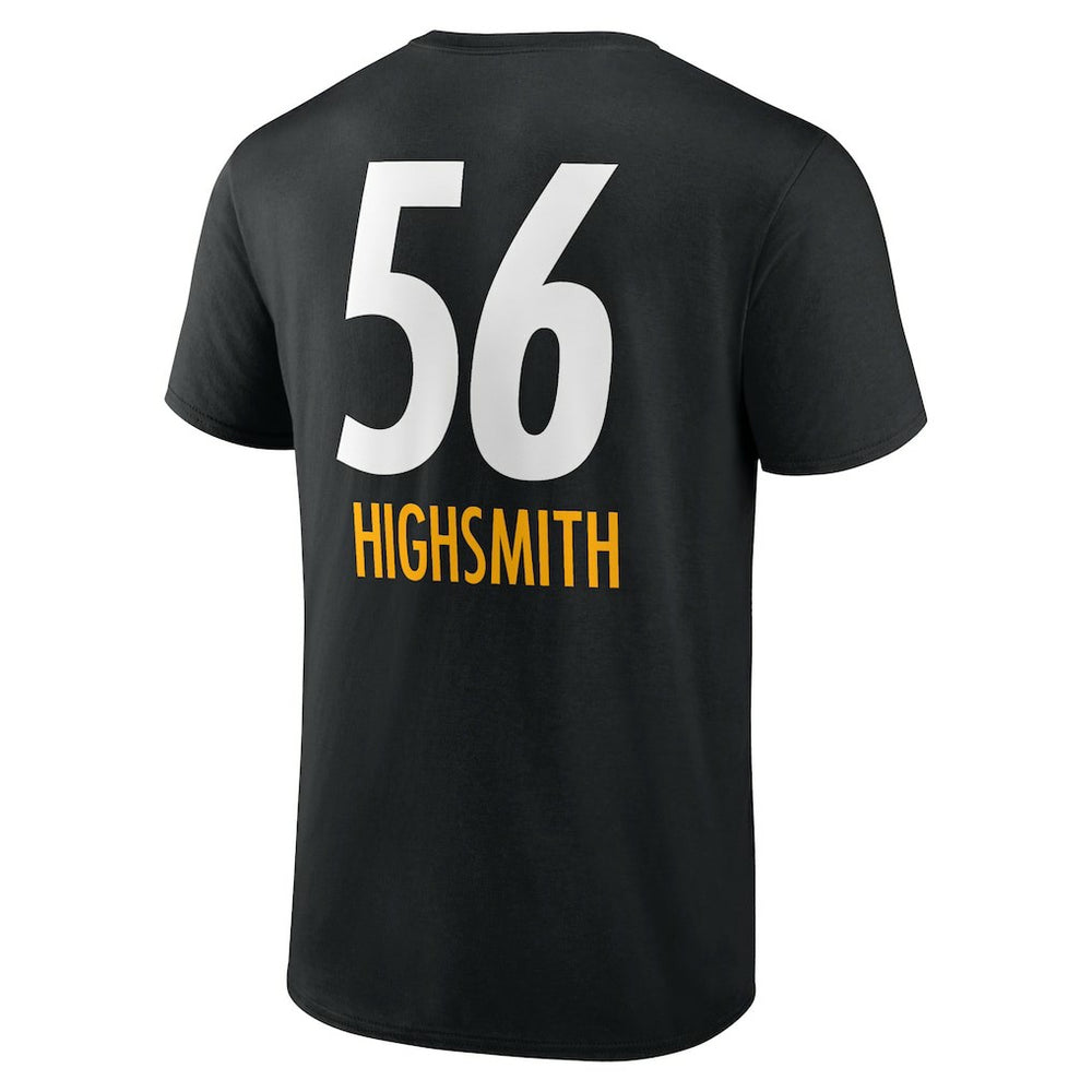 Alex Highsmith  Team Wordmark Player Name & Number T-Shirt - Pittsburgh Steelers