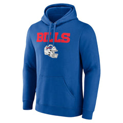 Damar Hamlin  Team Wordmark Player Name & Number Pullover Hoodie - Buffalo Bills