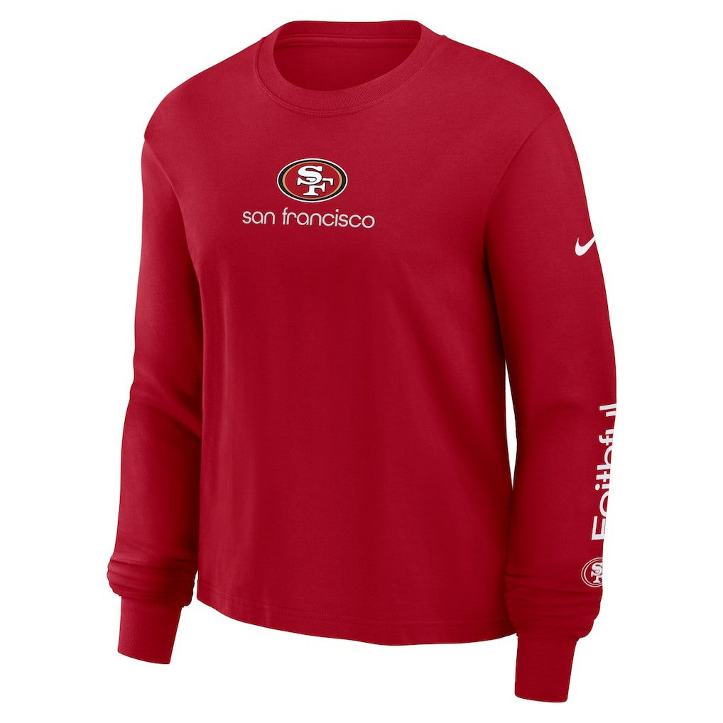 Women's Boxy Long Sleeve T-Shirt - San Francisco 49ers