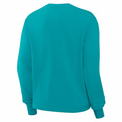 Women's Boxy Long Sleeve T-Shirt - Miami Dolphins
