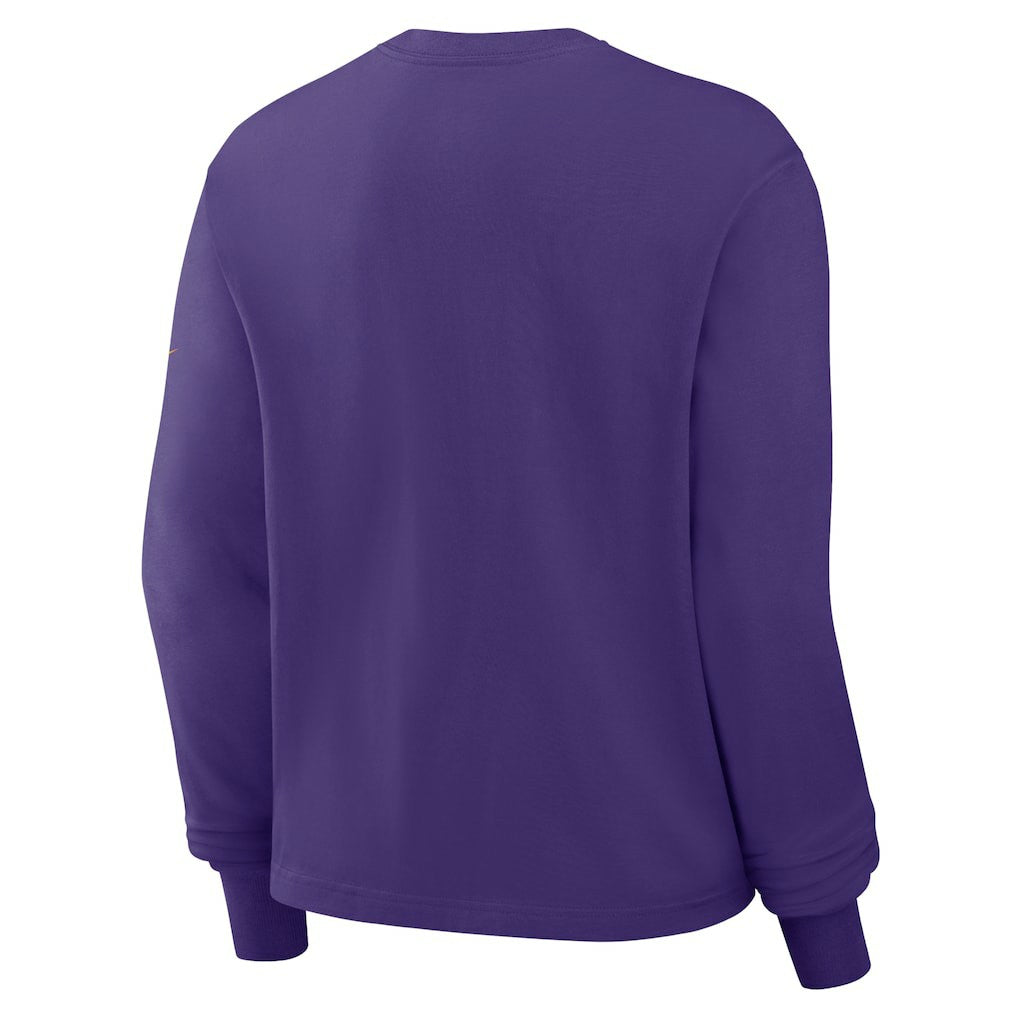 Women's Boxy Long Sleeve T-Shirt - Minnesota Vikings