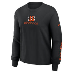 Women's Boxy Long Sleeve T-Shirt - Cincinnati Bengals