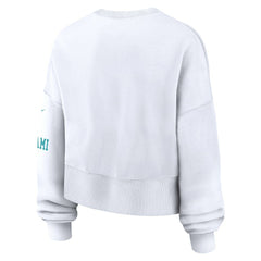 Women's Oversized Pullover Sweatshirt - Miami Dolphins