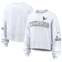 Women's Oversized Pullover Sweatshirt - Houston Texans