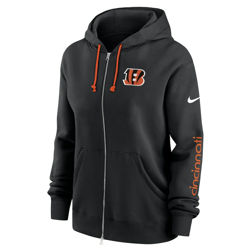 Women's Phoenix Full-Zip Hoodie - Cincinnati Bengals