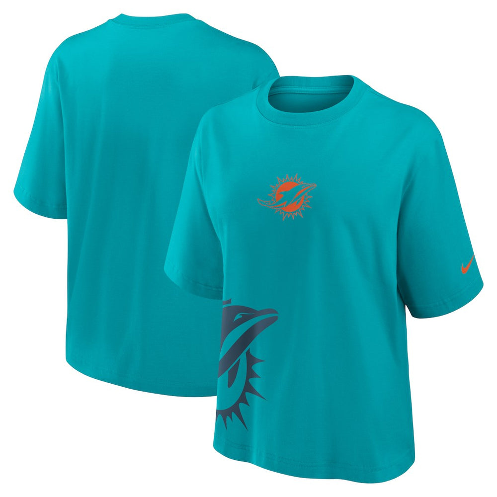 Women's Boxy T-Shirt - Miami Dolphins