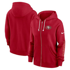Women's Plus Size Phoenix Full-Zip Hoodie - San Francisco 49ers