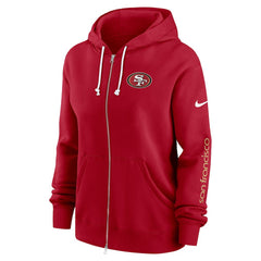 Women's Plus Size Phoenix Full-Zip Hoodie - San Francisco 49ers