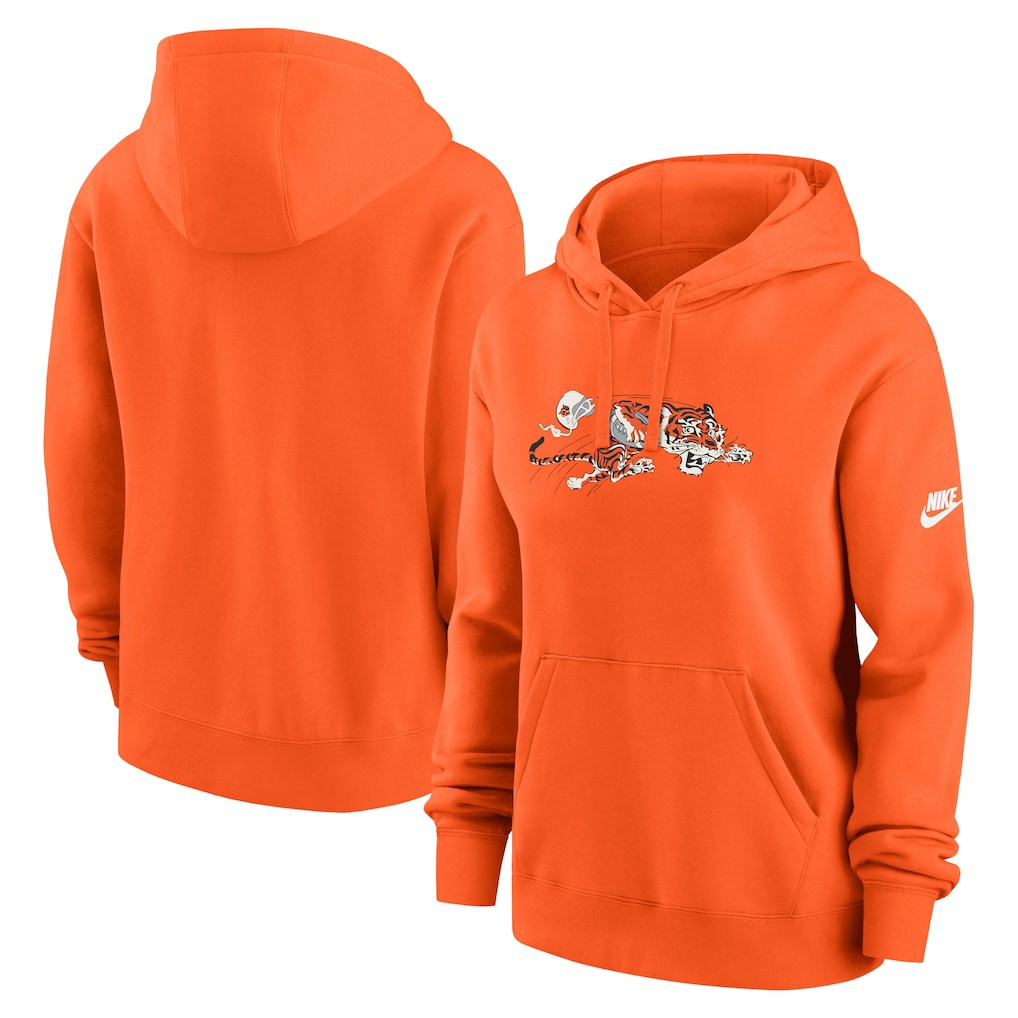 Women's Club Fleece Hoodie - Cincinnati Bengals