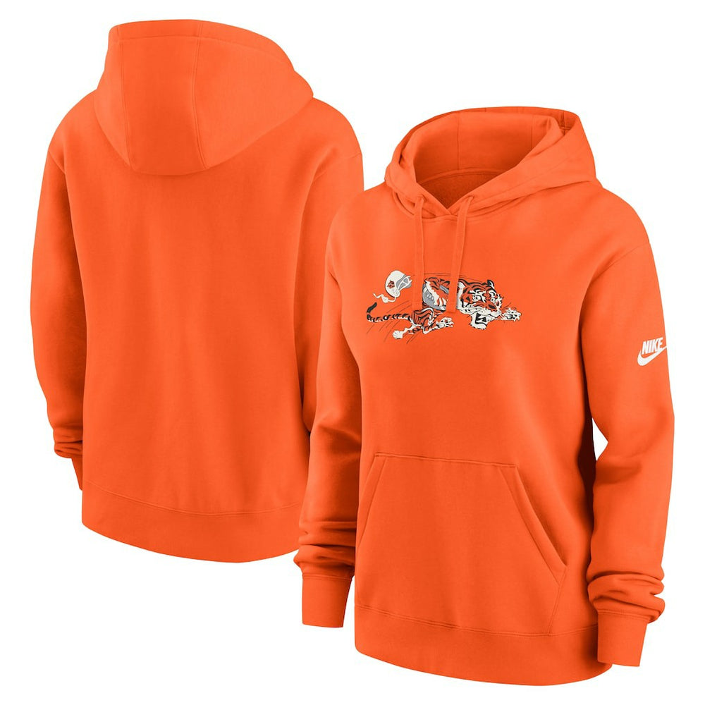 Women's Club Fleece Hoodie - Cincinnati Bengals