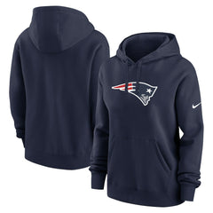 Women's Club Fleece Hoodie - New England Patriots