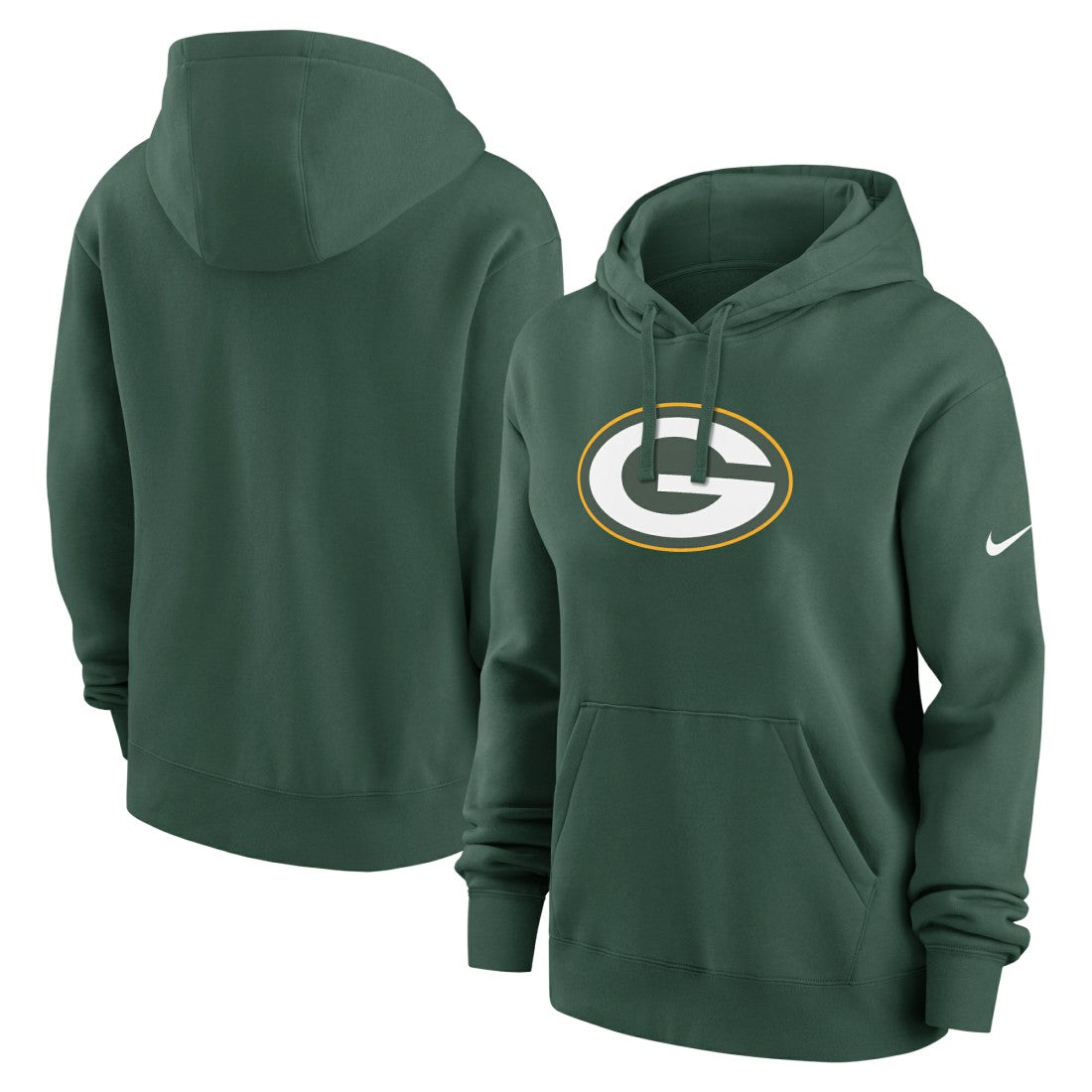 Women's Club Fleece Hoodie - Green Bay Packers