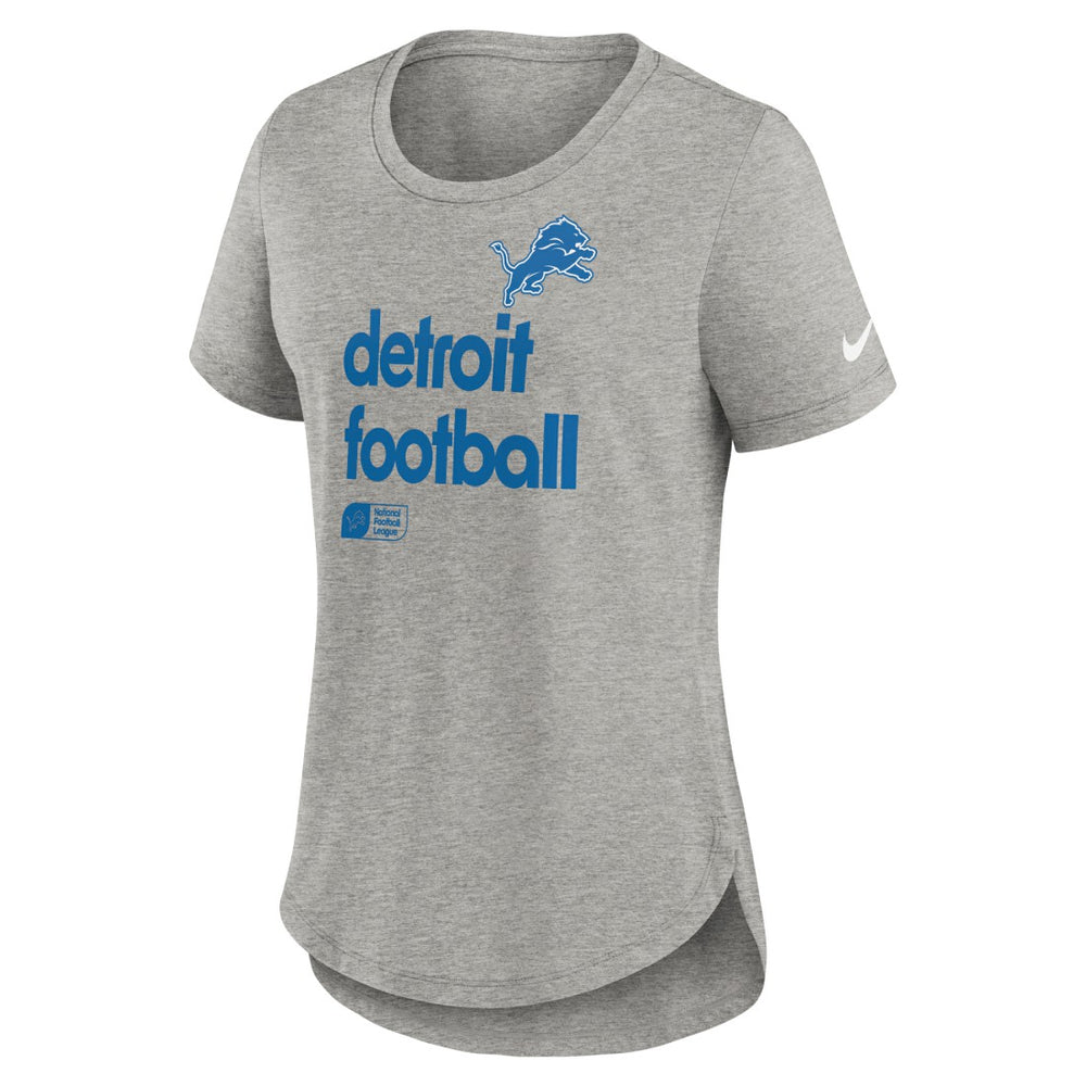 Women's Team Shout-Out Tri-Blend T-Shirt - Detroit Lions