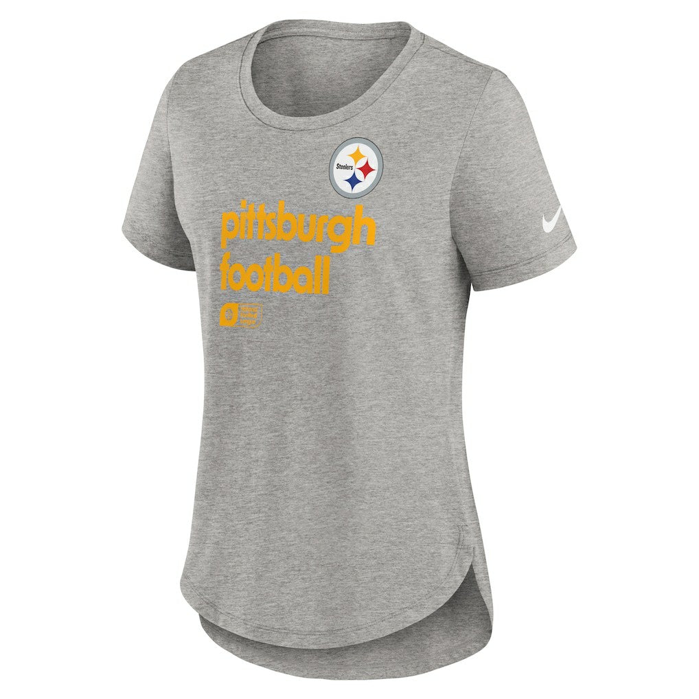 Women's Team Shout-Out Tri-Blend T-Shirt - Pittsburgh Steelers