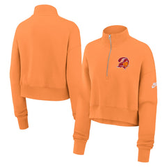 Women's Rewind Phoenix Half-Zip Sweatshirt - Tampa Bay Buccaneers