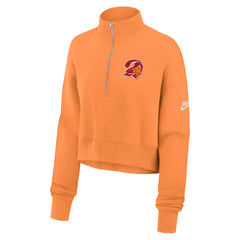 Women's Rewind Phoenix Half-Zip Sweatshirt - Tampa Bay Buccaneers