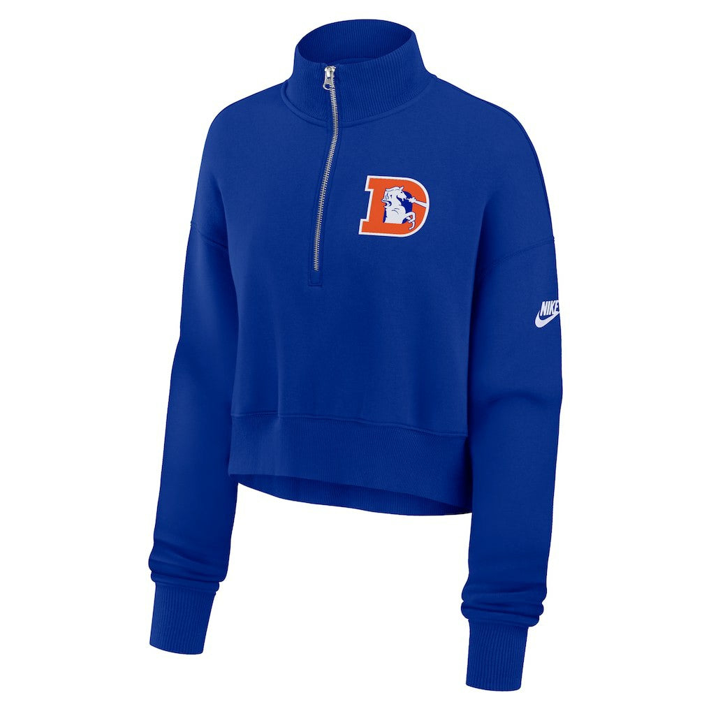 Women's Rewind Phoenix Half-Zip Sweatshirt - Denver Broncos
