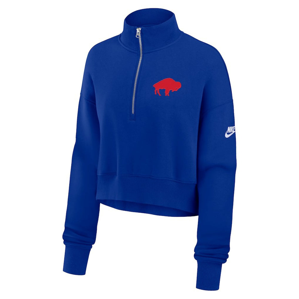 Women's Rewind Phoenix Half-Zip Sweatshirt - Buffalo Bills