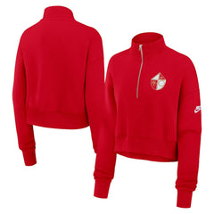 Women's Rewind Phoenix Half-Zip Sweatshirt - San Francisco 49ers