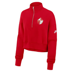 Women's Rewind Phoenix Half-Zip Sweatshirt - San Francisco 49ers