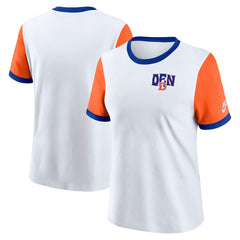 Women's Rewind Ringer T-Shirt - Denver Broncos