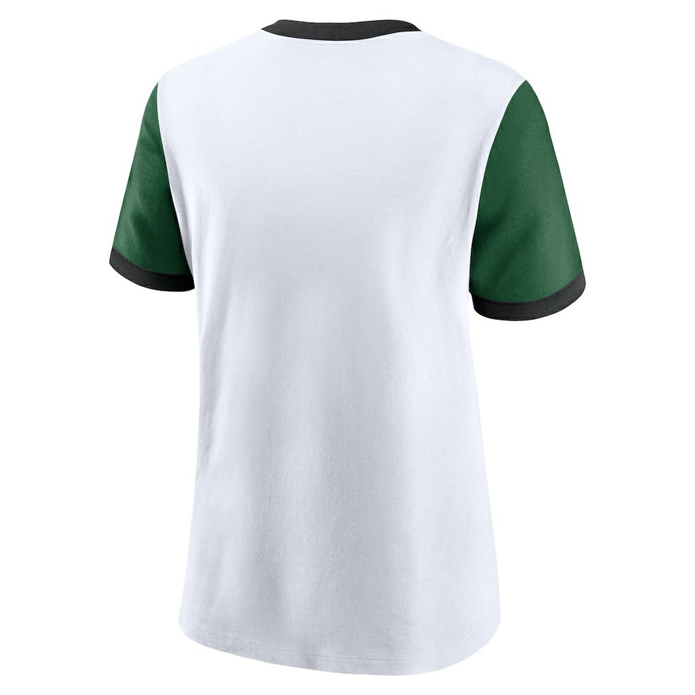 Women's Rewind Ringer T-Shirt - New York Jets
