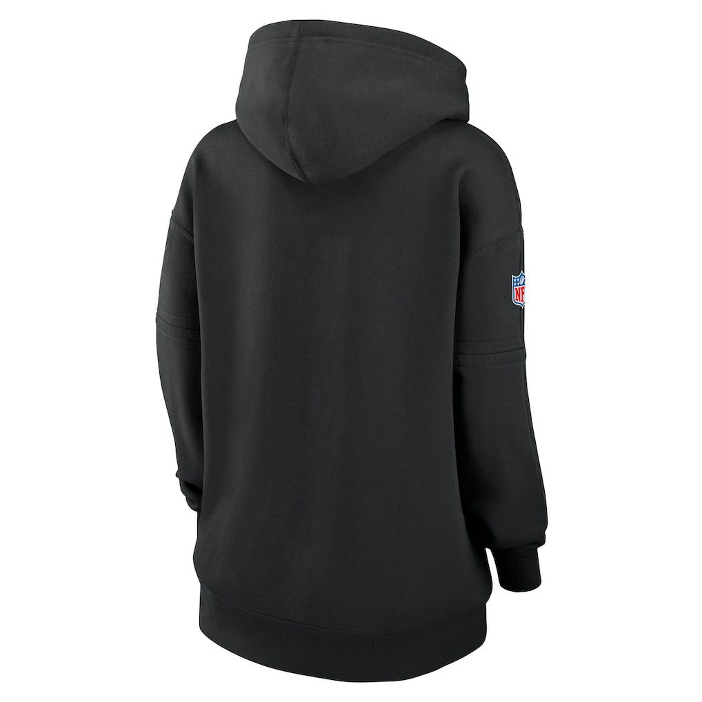 Women's 2024 NFL Crucial Catch Club Pullover Hoodie - Las Vegas Raiders