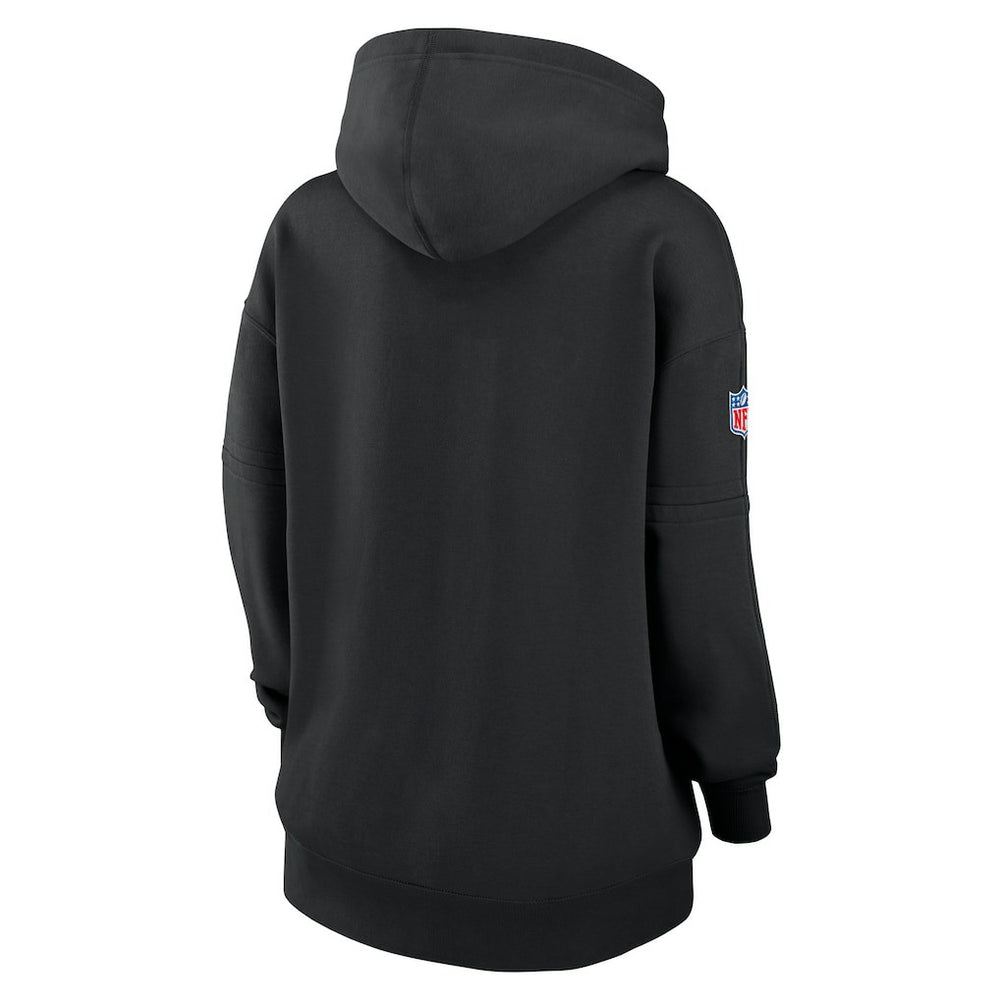 Women's 2024 NFL Crucial Catch Club Pullover Hoodie - Las Vegas Raiders