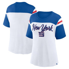 Women's Cheer Chant Fashion Crop Top - New York Giants
