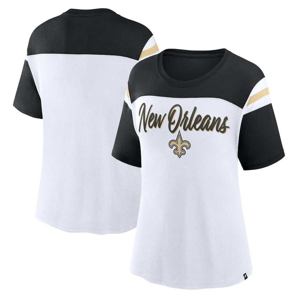 Women's Cheer Chant Fashion Crop Top - New Orleans Saints