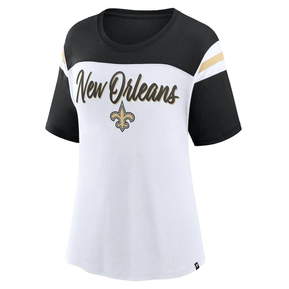 Women's Cheer Chant Fashion Crop Top - New Orleans Saints