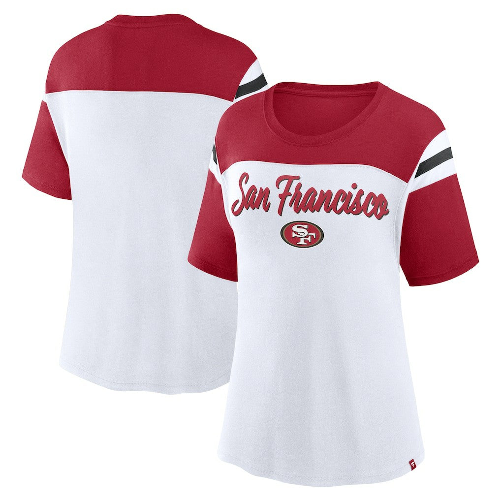 Women's Cheer Chant Fashion Crop Top - San Francisco 49ers