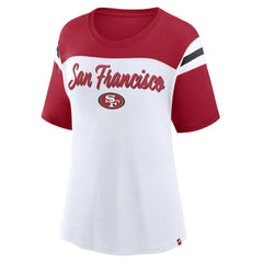 Women's Cheer Chant Fashion Crop Top - San Francisco 49ers