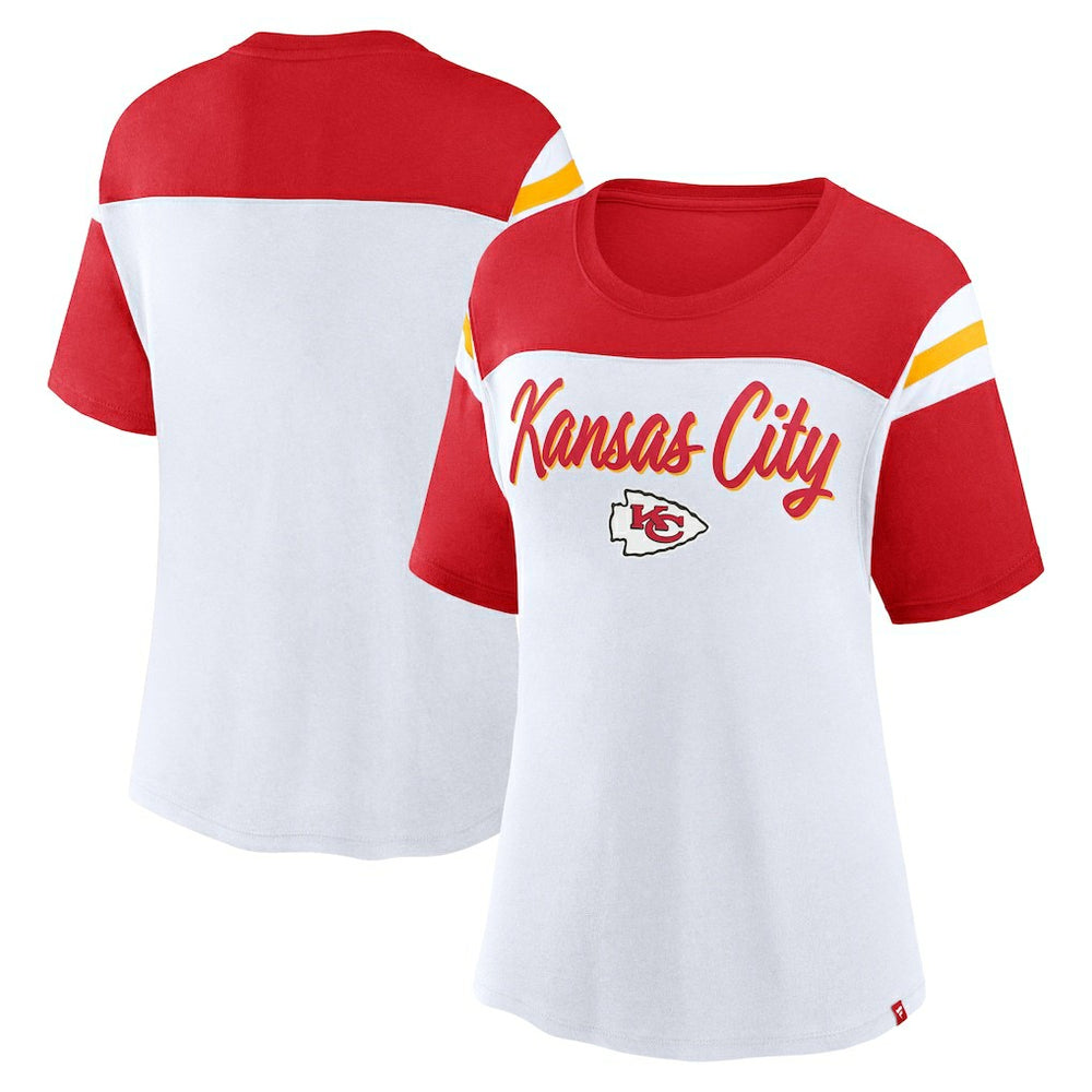 Women's Cheer Chant Fashion Crop Top - Kansas City Chiefs