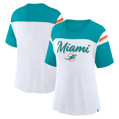 Women's Cheer Chant Fashion Crop Top - Miami Dolphins