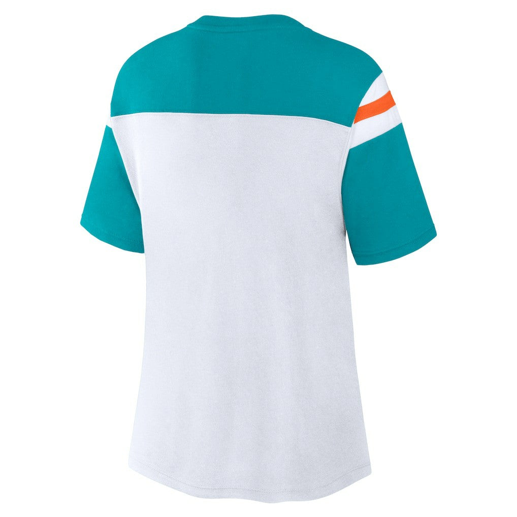 Women's Cheer Chant Fashion Crop Top - Miami Dolphins